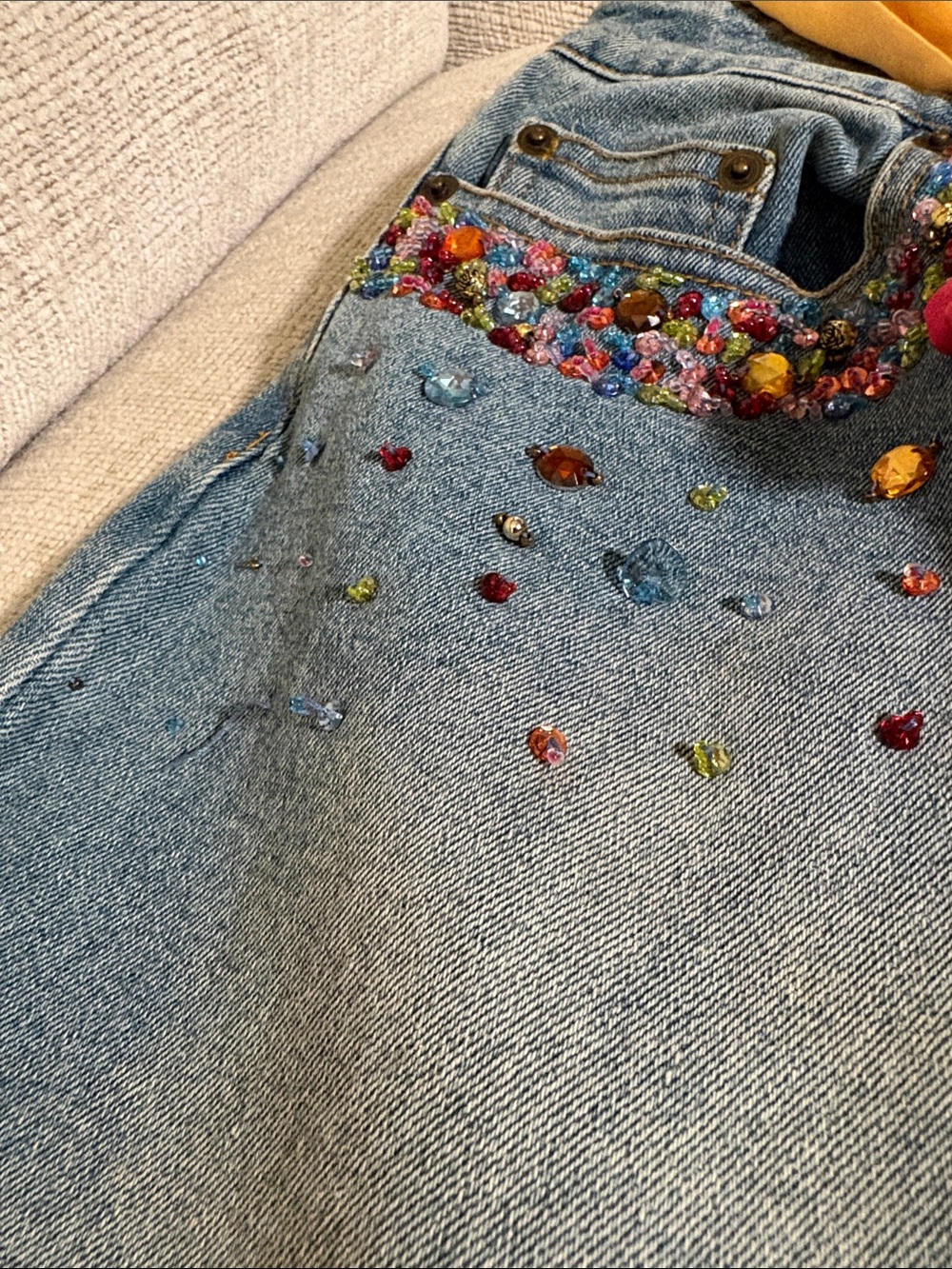Jeans - Sz 10P - Multi Color  Rhinestones - Picture 17 of 17